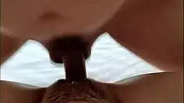 flaquita joven de puerto de veracruz gets juicy squirt and creampie with couple