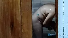 Spying on Sister-in-Law Bathing Heats Me Up Daily