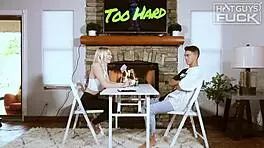 Watch Jason split that tight tan teen Chloe open with his big cock!