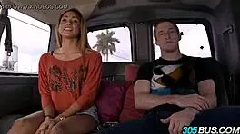 Gulliana alexis 18 films first porno on bus with brunette whore slut blonde 😜