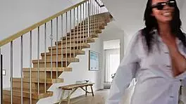 Watch Jason split that tight tan teen Chloe open with his big cock!