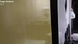 Hubby Watches Young 18+ Neighbor Pound Colombian Wife Hard in Room