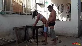 后院操保姆粗暴肛交