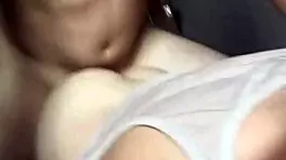 I fucked an 18 year old beauty behind the garages and then on the bed