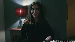 Blonde Ex-Girlfriend Stalks and Fucks Me with My New Brunette Girlfriend