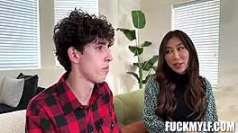 Stepmom Nicole Teaches Dylan Sex Ed With Big Tits In POV