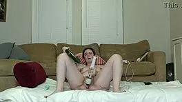 I’m Cumming Hard with Machine in Orgasm Compilation Pt 2