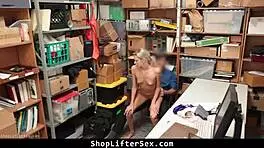 Emma Hix Caught Shoplifting And Stripped