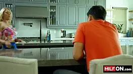 Natural big tit blonde teen seduces her friend in an intriguing encounter - Katie Morgan, Max Fills