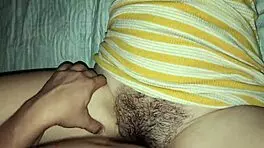 I can’t resist banging my stepdaughter with her dress on