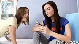 teen 18+ gets wild with bawdy cleft fisting in a naked, wet scene