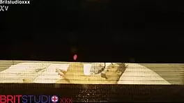 You watch your curvy neighbour fingering herself