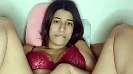 Petite Brunette Latina Teen 18+ Shows Wet Pussy and Tits