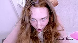 Russian Blonde Assfucked in POV