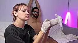 My hot best friend TIED ME UP and TICKLED me