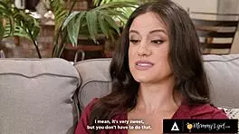 Stepsisters Jane Wilde, Maya Woulfe, and Maddy May Share Their Stepmom Penny Barber in Mommy's Girl.