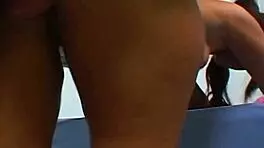 Brunette Latina Teen 18+ With Natural Tits Receives A Facial