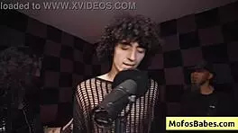 Natural Busty Teen Brunette Nia Bleu Enjoys Cumshot On Pretty Face