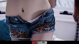 pervy step-uncle fucks step-niece riding deepthroat