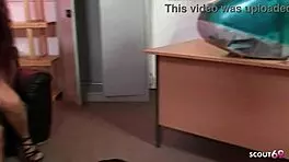 rough ffmm foursome orgy in office with gilda roberts and lucy