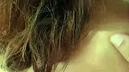 public tease and blowjob from hot stepmom with big tits brunette pov sex flashing cute teasing