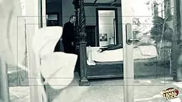 he slipped in, licked her pussy, then came on her face