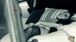 he slipped in, licked her pussy, then came on her face