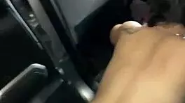 Streetwalker with pigtails gives head and gets fucked in public, then takes a load in her mouth