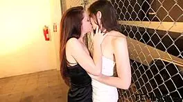 Feminge 4k - the hot brunette student loves to have her juicy pussy eaten