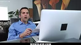 I see the trio working hard with freeuse, my momslave bending over in doggystyle for cheating sex.