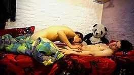 latina with big butt moans on monster cock