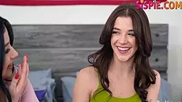 Jade maris shares bed with stepbro jay romero