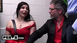 Stepdaddy finger-bangs shoplifting stepdaughter in punishment.