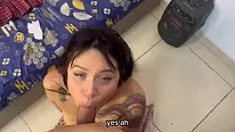 Colombiana Fucked By Perverted Stepdad To See Boyfriend