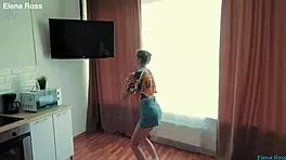 Elena Ross Intense Workout Fuck