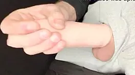 Robbystrokes shows foreskin extender with huge cumshot on teen 18+ cage play.