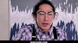 hot teen stepsister shared by nerdy stepbrothers kenna james and alex coal