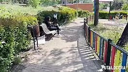 Putalocura - Michi the teen 18+ Peruvian with big tits gets caught by Torbe for a wild encounter