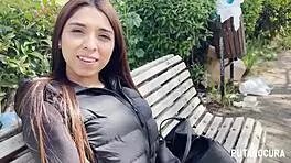 Putalocura - Michi the teen 18+ Peruvian with big tits gets caught by Torbe for a wild encounter