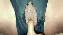 Fuck her rough in the ass like that and she'll cum in five minutes