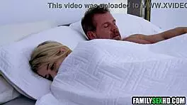 18yo stepniece loses virginity to sleazy stepuncle in taboo blowjob scene