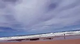 i took off my bikini with my friend on bahia beach for everyone