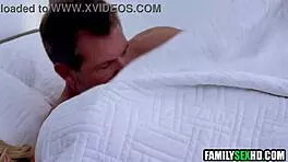 18yo stepniece loses virginity to sleazy stepuncle in taboo blowjob scene