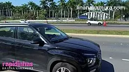 Asian girl got fucked by mechanic in public