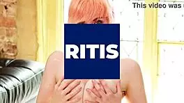 Two british girls compete in a personal challenge race