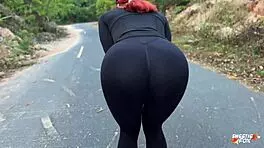 met stranger on morning run for casual encounter