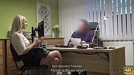 loan4k no license but sex with the loan people in hidden office interview 😏