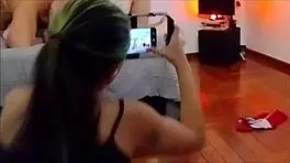 Lorinha Gets Fucked By Two Big Cocks!