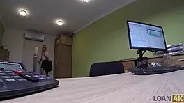 loan4k no license but sex with the loan people in hidden office interview 😏