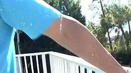 young brunette does her step dad caley hayes